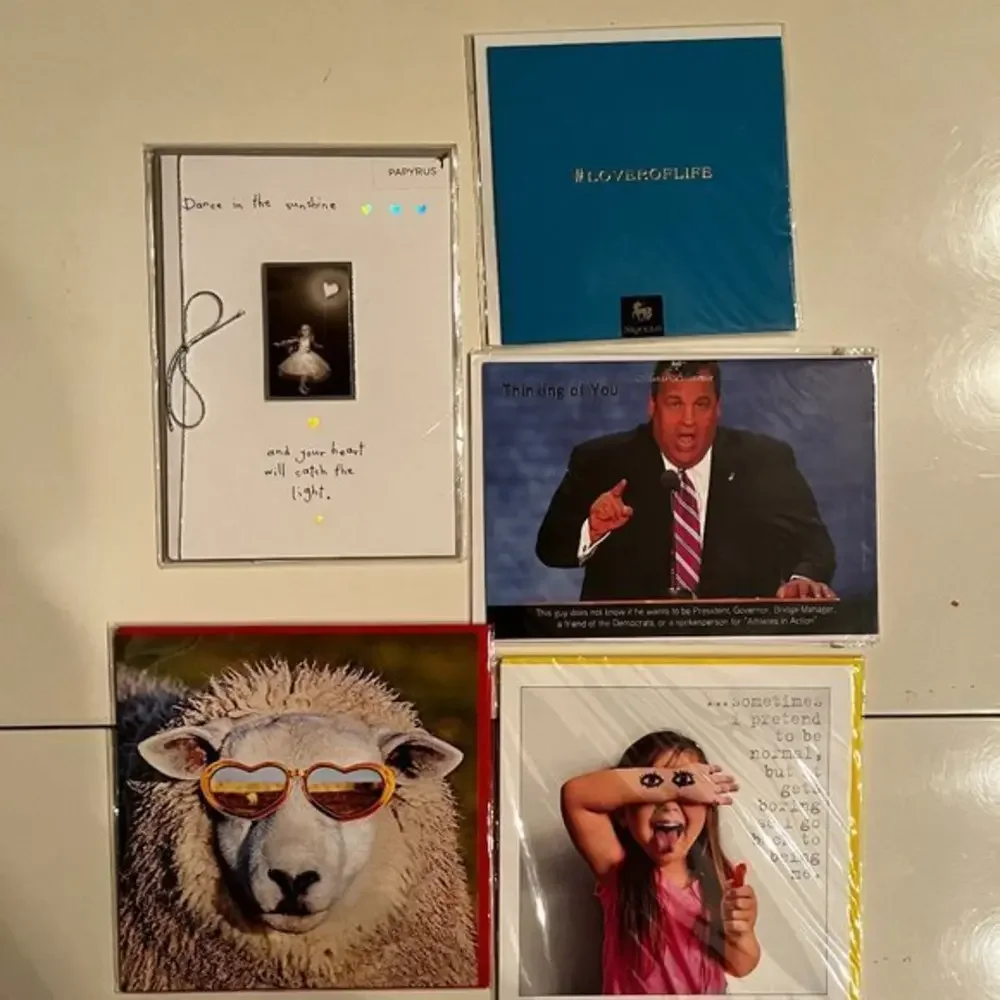 Friendship Greeting Cards (Lot of 5 New Cards / Blank & Friendship) (new)